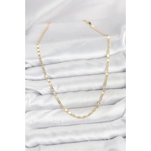 Mey İthalat Cm 14k Gold Renk Lazerli Zincir Model Kadın Kolye - Özel Seri Meyeb6981e071100bb25ba00d0ec4 altın