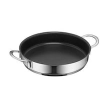 Wmf Mini 18 Cm Sığ Tencere, Yapışmaz Kaplamalı, Cromargan Yüksek Kaliteli Parlak Paslanmaz Çelik, İndüksiyon Uyumlu, Üst Üste Saklanabilir, Küçük Porsiyonlar İçin Açık Bej