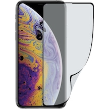 Apple Uyumlu   iPhone Xs ile Tam Kaplayan Fibernano Ekran Koruyucu