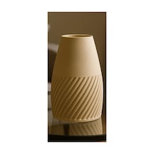 Modern Dekoratif Şık Masa 20 Cm Kahverengi Kahverengi