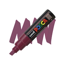 Uni Posca Marker Pc-8K 8.0 Mm Wine Red