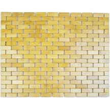 Paçi Premium Bath Serisi 50x80 Cm Doğal Bambu Banyo Paspası Sarı