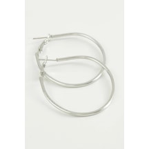 Oval Halka Küpe 4,5 Cm Çok renkli