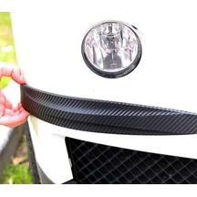 River World Siyah Renkte Karbon Desenli Araç Tamponu Koruyucu