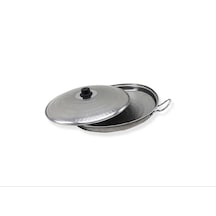 Krom Kavurma Sacı Orta Boy 35 Cm