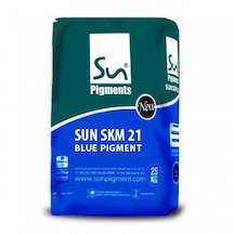 Demir Oksit Sun Skm 21 Mavi (25 Kg Paket)