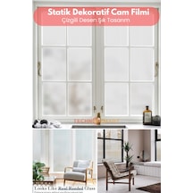 Technosmart Statik Cam Filmi 60x100 Cm Güneş Koruma & Gizlilik