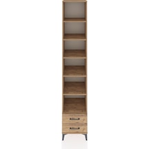Hyperion Dolap 6 Raflı 2 Çekmeceli 44x44x243 Çam-çam Çam
