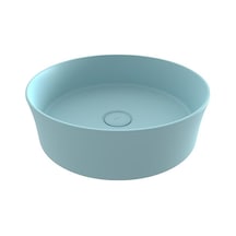 Bocchi Sottile Slim Line Çanak Lavabo 38 Cm Mat Buz Mavi 1478-029-0125