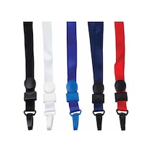 Sarff Kejea K-1502 1.5Cm Plastik Akrep Kanca Siyah Askı İpi 50