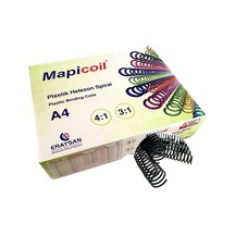 Mapicoil 3:1 Plastik Helezon Spiral 22mm Siyah 50 Ad 36 Lop