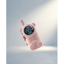 Ekranlı Çocuk Telsizi 1-3 Km Çekim Mesafesi İle Lcd Model Diğer