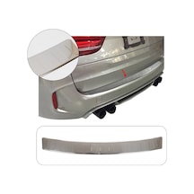 Bmw X5 E70 Uyumlu 2007-2014 Krom Arka Tampon Üstü Koruma Paslanmaz Çelik