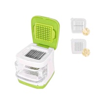 Sarımsak Ezici, Çift Kesme Kırıcı, Kesici, Kıyma Makinesi Ve Sakl Çok Renkli