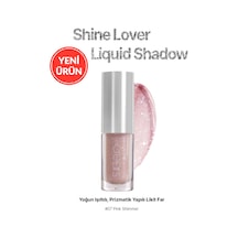 Yoğun Işıltılı, Prizmatik Yapılı Likit Far Cre'ars Shine Lover Liquid Shadow 07 Pink Shimmer 69225077