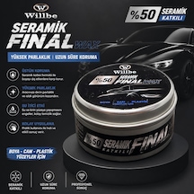 Willbe Auto Care %50 Seramik Katkılı Final Wax 150 Ml