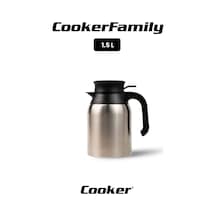 Cooker Family 1.5 Litre Paslanmaz Çelik Termos Ckr2086 Diğer