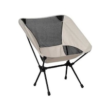 Bloomnest Yeni Çıkarılabilir Katlanır Plaj Ay Sandalyesi, A1145 Altın-siyah, Taşınabilir Balıkçılık Sandalyesi Altın - Siyah