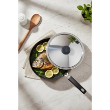 Bernardo Wave 32cm Granit Balık Tavası Diğer