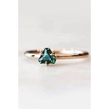 Amsterdam Green Topaz Yüzük - Ak563