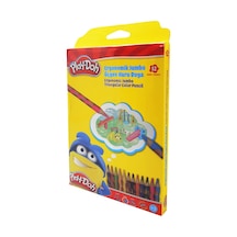 Play-doh Kuru Boya Jumbo Oluklu 12 Renk Play-ku027 Çok Renkli