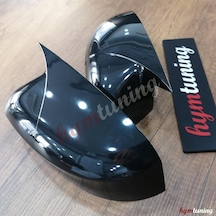 Ford Mondeo 4 Yarasa Ayna Kapağı - Parlak Siyah Abs Plastik 07-15
