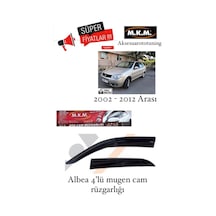 Fiat Albea 2002 - 2012 4'Lü Mugen Cam Rüzgarlığı