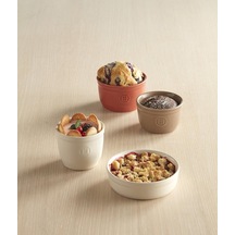 Fransa'da Üretilmiştir 240 Ml Ramekin 2'li Set , 4" X 2" 5", Bordo Kırmızısı
