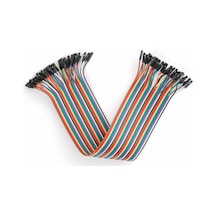Jumper Kablo Seti 20 Cm 40'lı - Dişi / Dişi