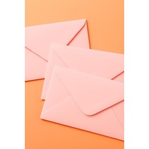Minik Zarf, 7x9 Cm 25 Adet Açık Pembe