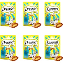 Dreamies Mix Somon Balıklı ve Peynirli Kedi Ödülü 6 x 60 G