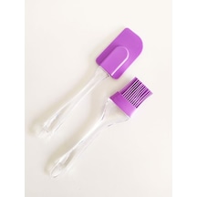 2'li Silikon Spatula Ve Yumurta Fırçası Seti