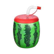 Titiz Karpuz Pipetli Bardak 900 Ml 2 Adet Çok Renkli