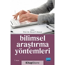 Bilimsel Araştırma Yöntemleri  -  Nobel Akademik Yayıncılık