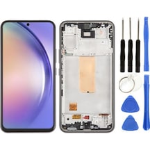 Te Samsung A54 5g A546f Uyumlu Oled Çıtalı Lcd Ekran Beyaz