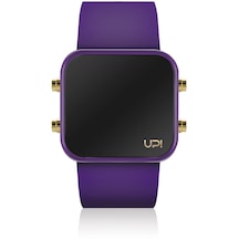 Upwatch Led Mını Gold Purple Unisex Kol Saati