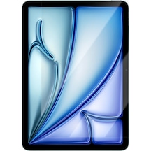 İpad Air 13 2024 Uyumlu Caseworld Steel Shield Serisi Temperli Cam Ekran Koruyucu Kurulum Kitli