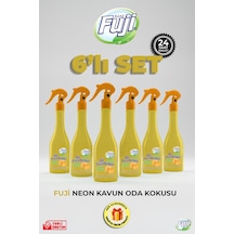 Melon Oda Spreyi 400 Ml - 6'lı Eko Paket Air Freshener Neon Kavun Oda Kokusu Kavun