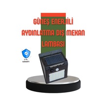 Hareket Sensörlü Güneş Enerjili Dış Mekan Led Lamba 100/144 Led 78845247