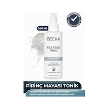Becka Pirinç Mayası Tonik Aydınlatıcı Beyazlatıcı Leke Karşıtı Nemlendirici Bakım Etkili 200 Ml