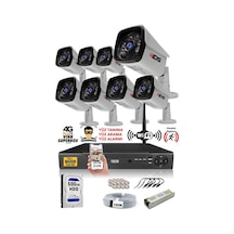 IDS DS-2027HD-SET8-500 8 Kameralı 1080P Full HD 5 MP Sony Lensli Kamera Seti - 2027