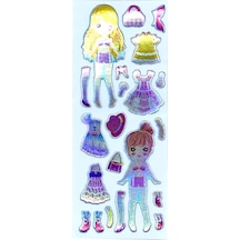 Sticker Kabartmalı Stiker Defter, Planlayıcı Etiket Giydirme Cb462 16x7 Cm