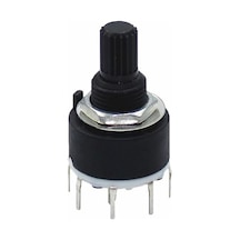 SR16 16mm 6 Konumlu Rotary Switch - Komitatör