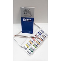 Winsor & Newton Taş Sulu Boya 12 Li Renk Cep Tipi