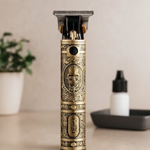 Komple Metal Saç Sakal Traş Makinesi Usb Şarjlı T-bıçak 1 - 2 Saat