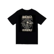 Stoned&Fame Avenged Sevenfold Baskılı Unisex %100 Pamuk Siyah T-shirt SIYAH Stoned&Fame Avenged Sevenfold Baskılı Unisex %100 Pamuk Siyah T-shirt SIYAH