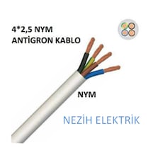 Altın Kablo 4X2.5 Nym Antigron Tam Bakır