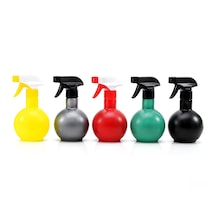 350ml Prizma Renkli Şeffaf Tombul - Plastik Boş Sprey Püskürtücü Şişe Çok Renkli