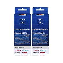 Bosch 2'li Paket Temizlik Tableti, Kahve Otomatları İçin, Termo Sürahiler Tcz6001 2 X 10 Tablet Ayarlanabilir Dimi Yok