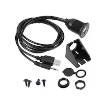 Montaj Tipi Usb Aux Uzatma Kablosu Montaj Edilebilir Stereo Usb Kablo 3 Metre
